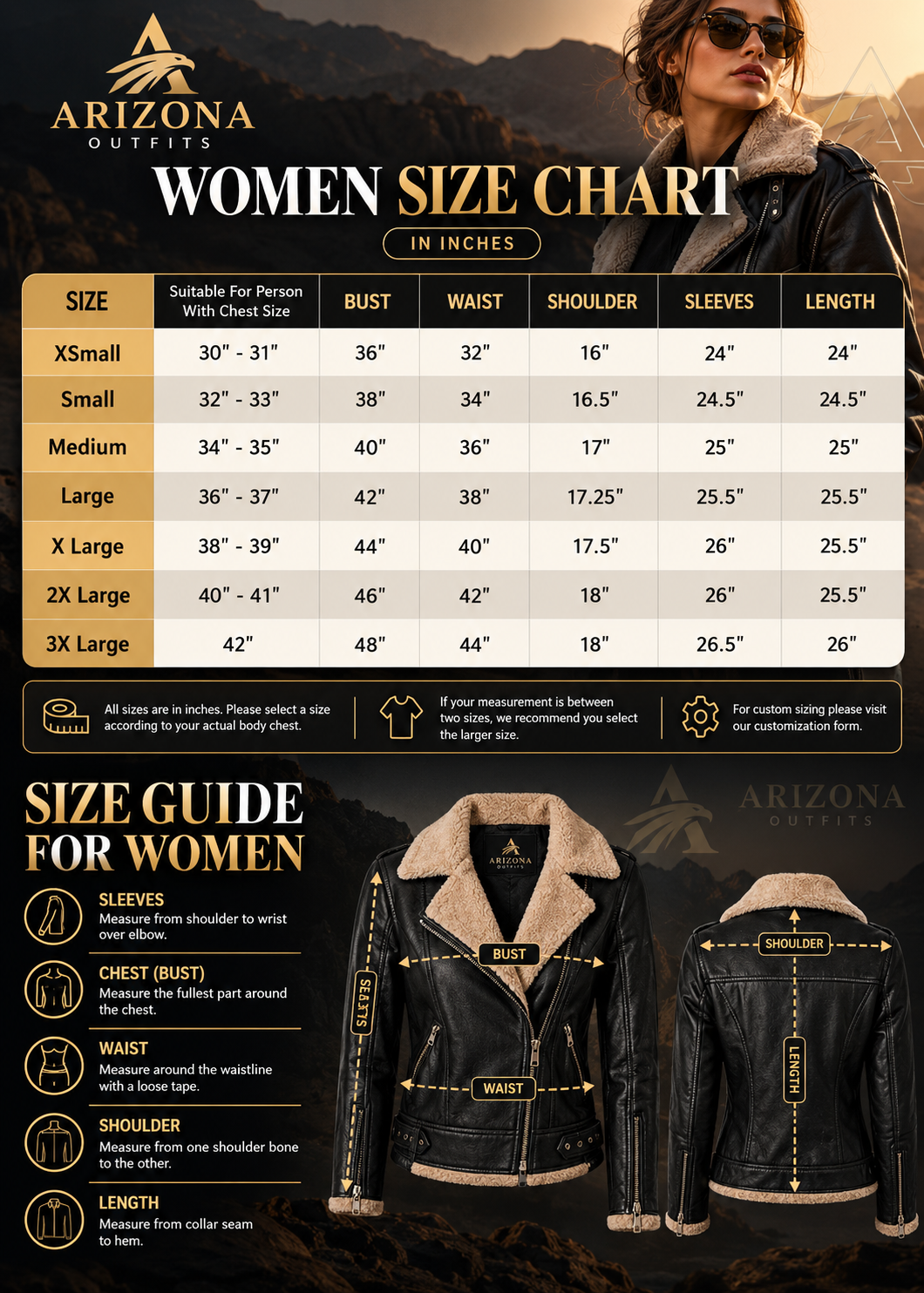 Women size chart